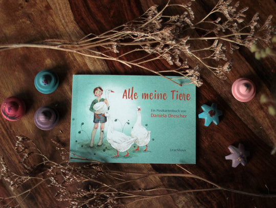 Postkartenbuch 'Alle meine Tiere'