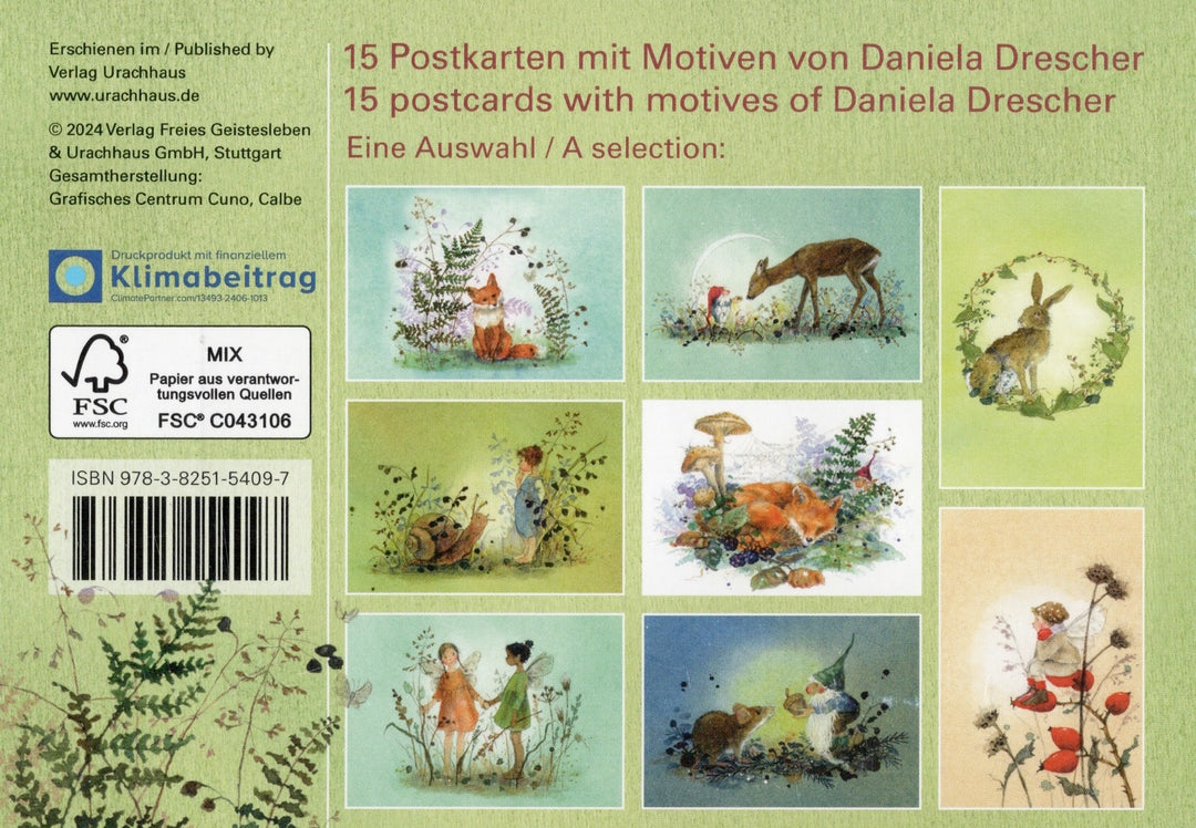 Postkartenbuch 'Im Zauberwald'