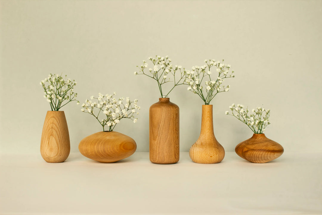 Kleine Blumenvase No.03 - inkl. Glas