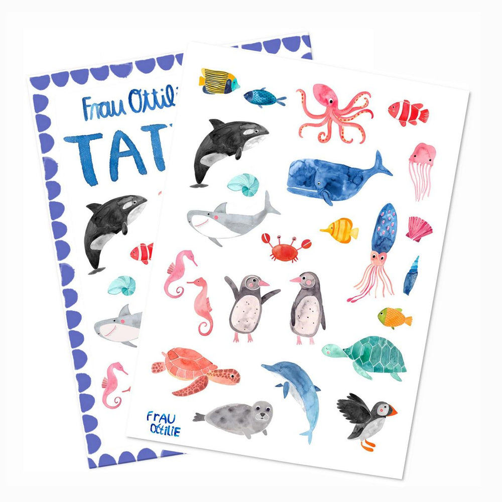 Kindertattoos 'Wildes Meer'