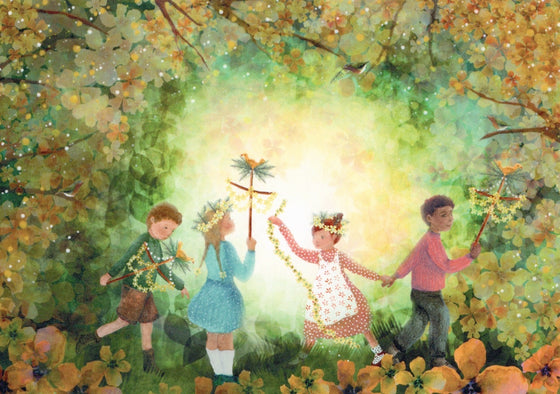 ✿ Kunstkarte 'Palm Sunday'