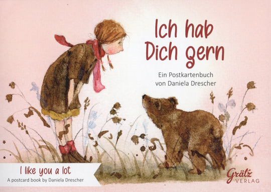 Postkartenbuch 'Ich hab dich gern'