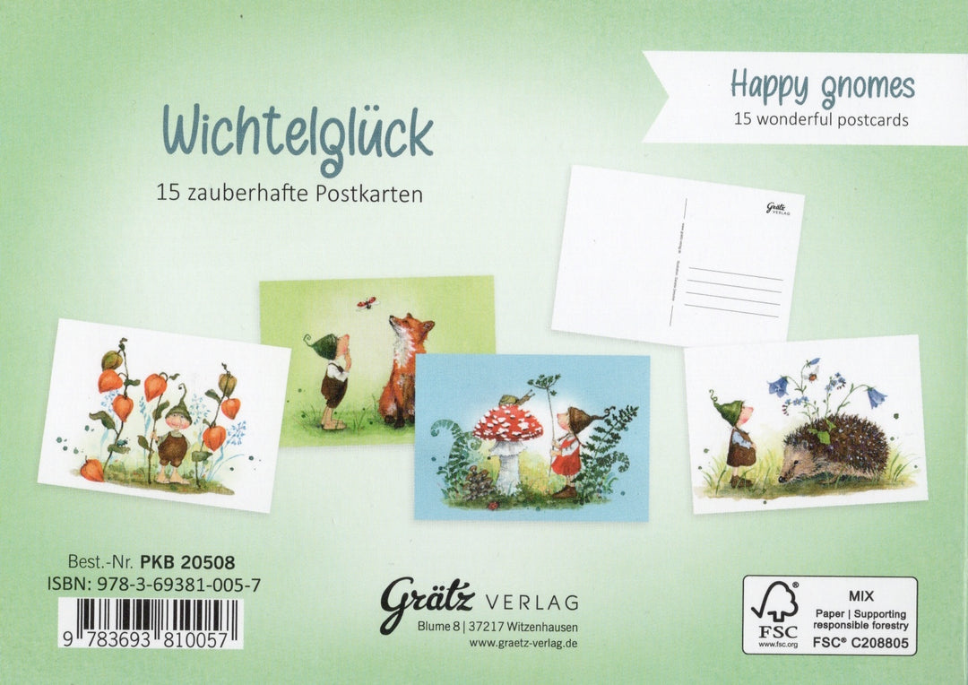 Postkartenbuch 'Wichtelglück'