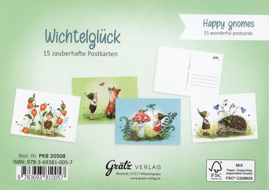 Postkartenbuch 'Wichtelglück'