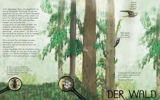 Buch 'Ansichten der Natur'