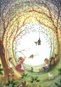 ✿ Kunstkarte 'Spring'
