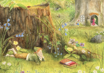 ✿ Kunstkarte 'Spring in the Forest'