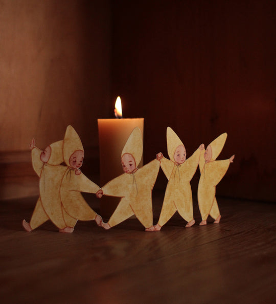 Bastelbogen 'Sternenkinder'