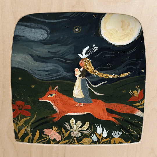 Toverlux Karte 'Fox Mother' - Tijana Draws