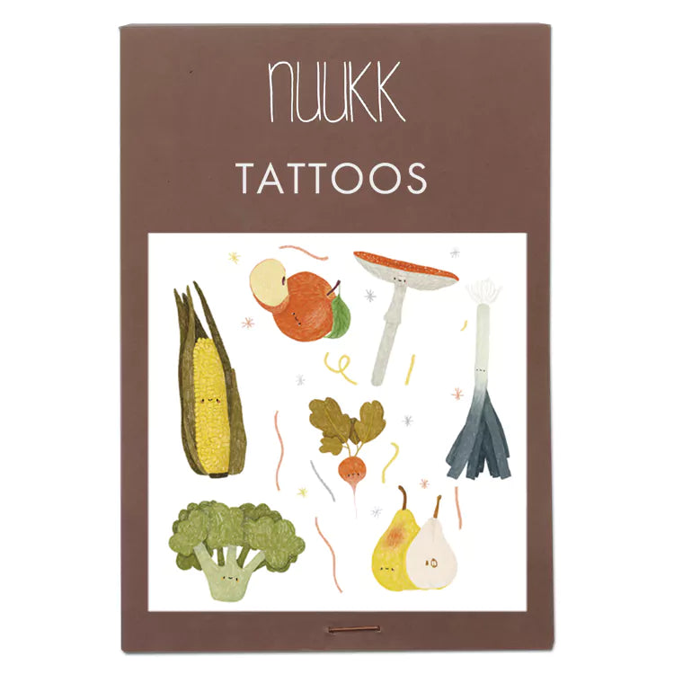 nuukk Kindertattoos 'Veggies'