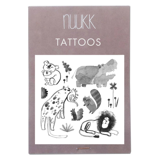 nuukk Kindertattoos 'Nilpferd'