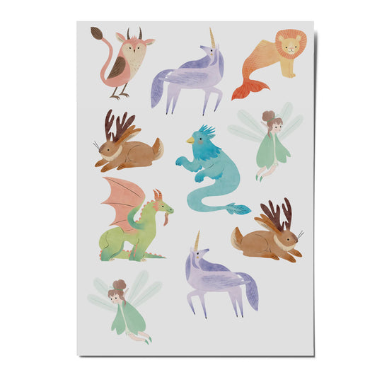 nuukk Kindertattoos 'Einhorn'