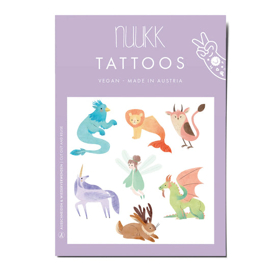 nuukk Kindertattoos 'Einhorn'