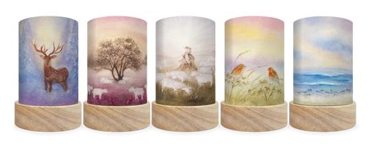 Laternen Shades-Set 'Stille Morgenstunden' 5 Stk. - Baukje Exler