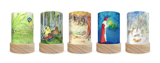 Laternen Shades-Set 'Seasons' 5 Stk. - Eentje van Margo