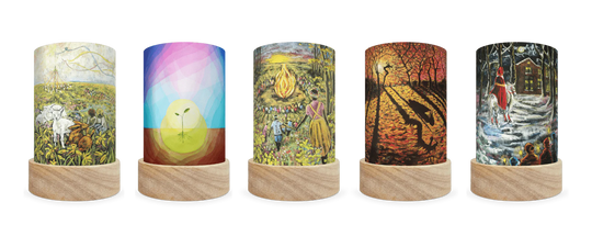 Laternen Shades-Set Kalk 5 Stk. - Kapitein Kalk