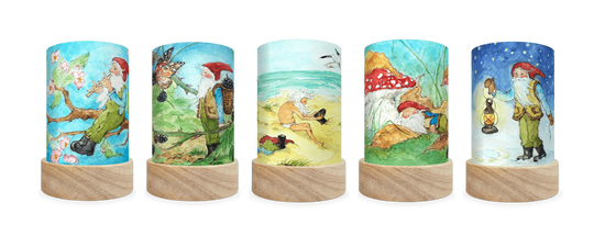 Laternen Shades-Set 'George der Gnom' 5 Stk. - Eentje van Margo