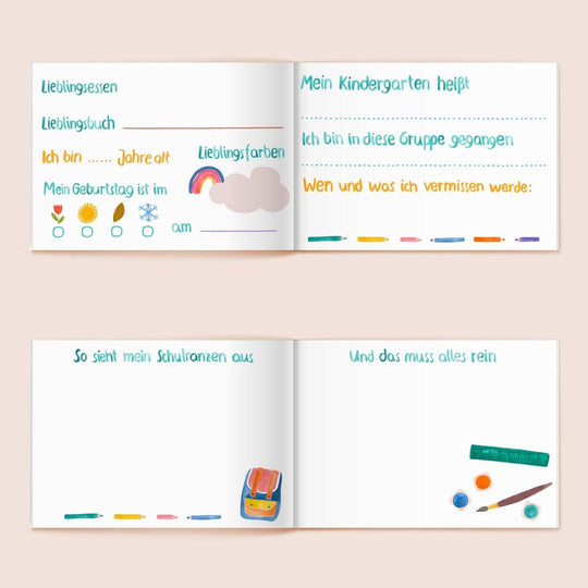 Erinnerungsbuch Einschulung 'Mein 1. Schuljahr'