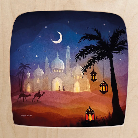 Toverlux Karte 'Oasis of Dreams' - Vogel Geluk