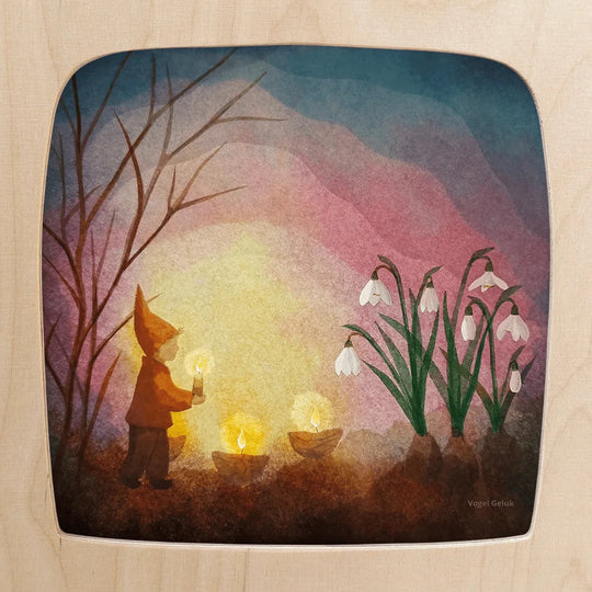 Toverlux Karte 'Kindling Spring' - Vogel Geluk