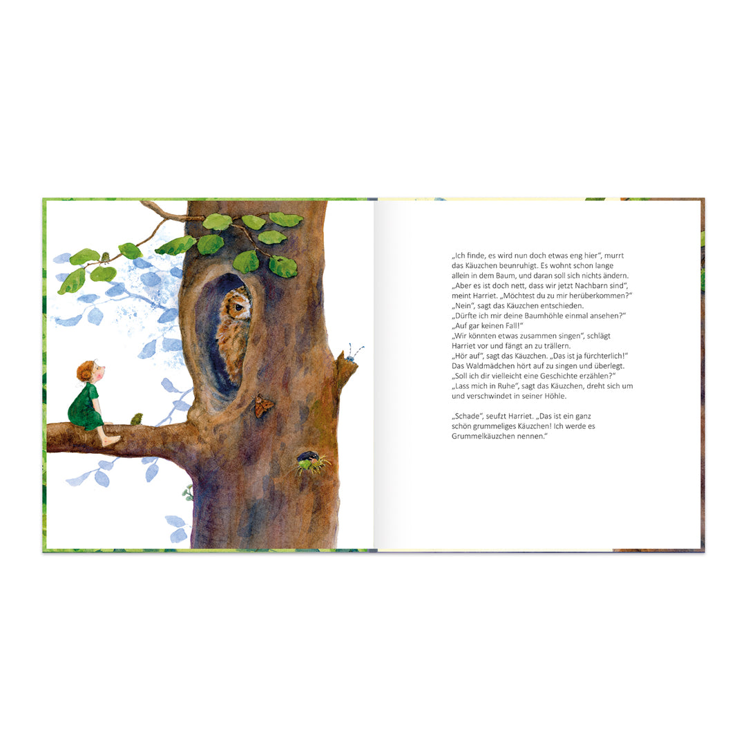 Buch 'Harriet und das Grummelkäuzchen'