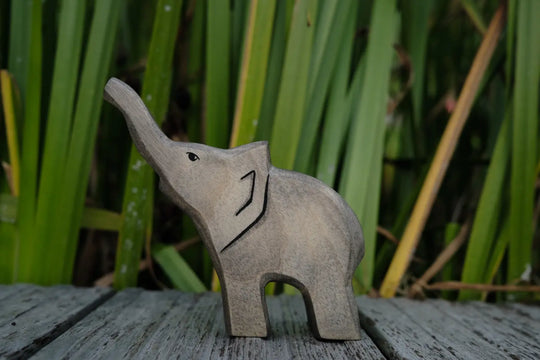 Holzwald Elefant klein