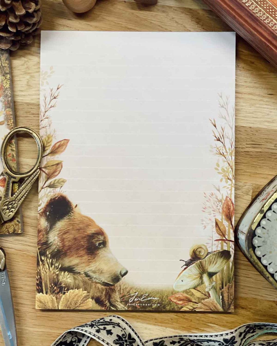 Notizblock A5 'Beary Sweet'