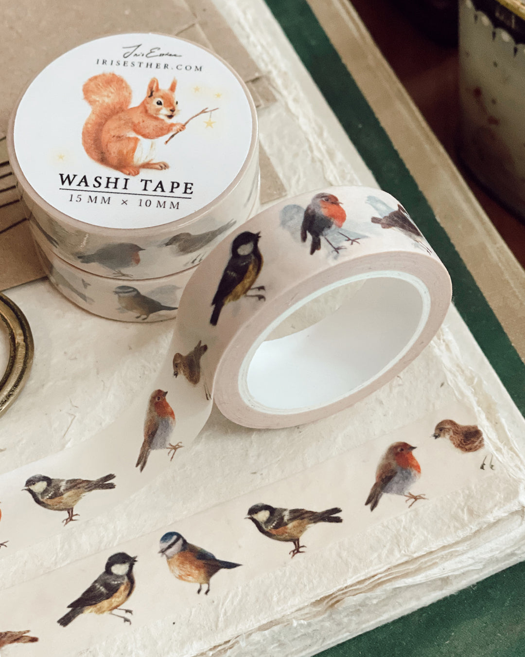 Washi Tape 'Garden Birds' - Gartenvögel