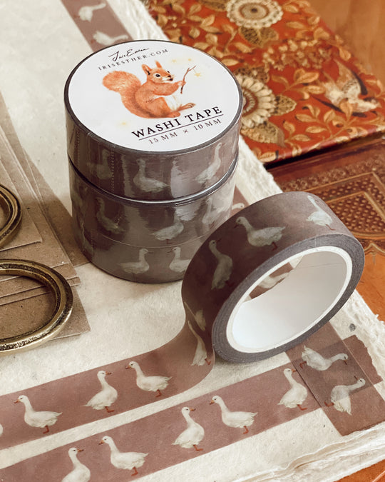 Washi Tape 'Goose' - Gänse