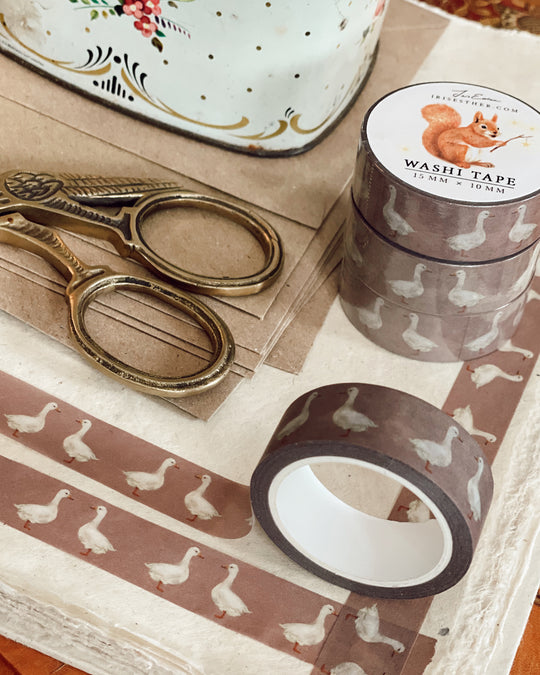 Washi Tape 'Goose' - Gänse