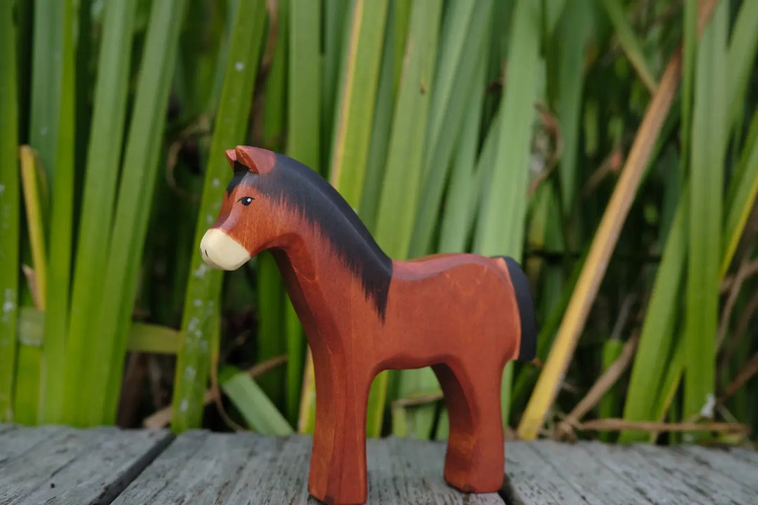 Holzwald Pferd