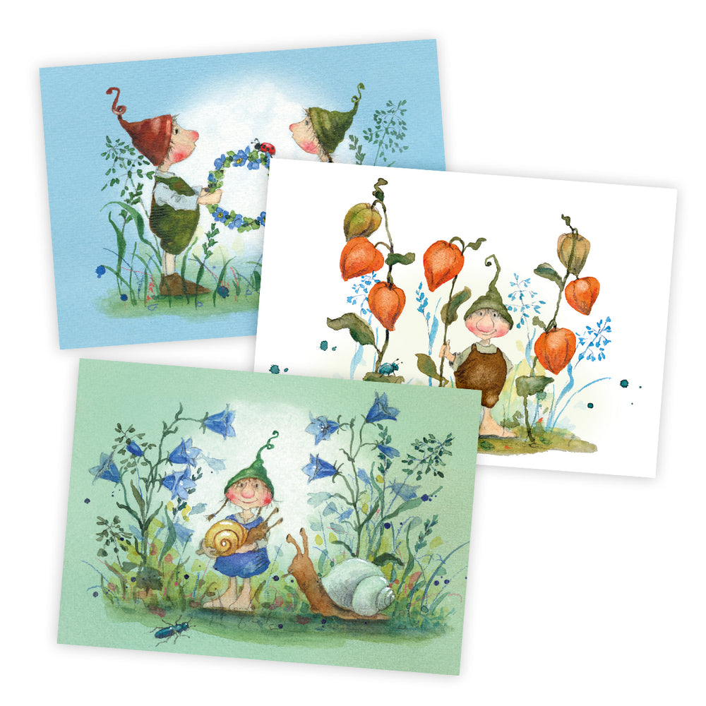 Postkartenbuch 'Wichtelglück'