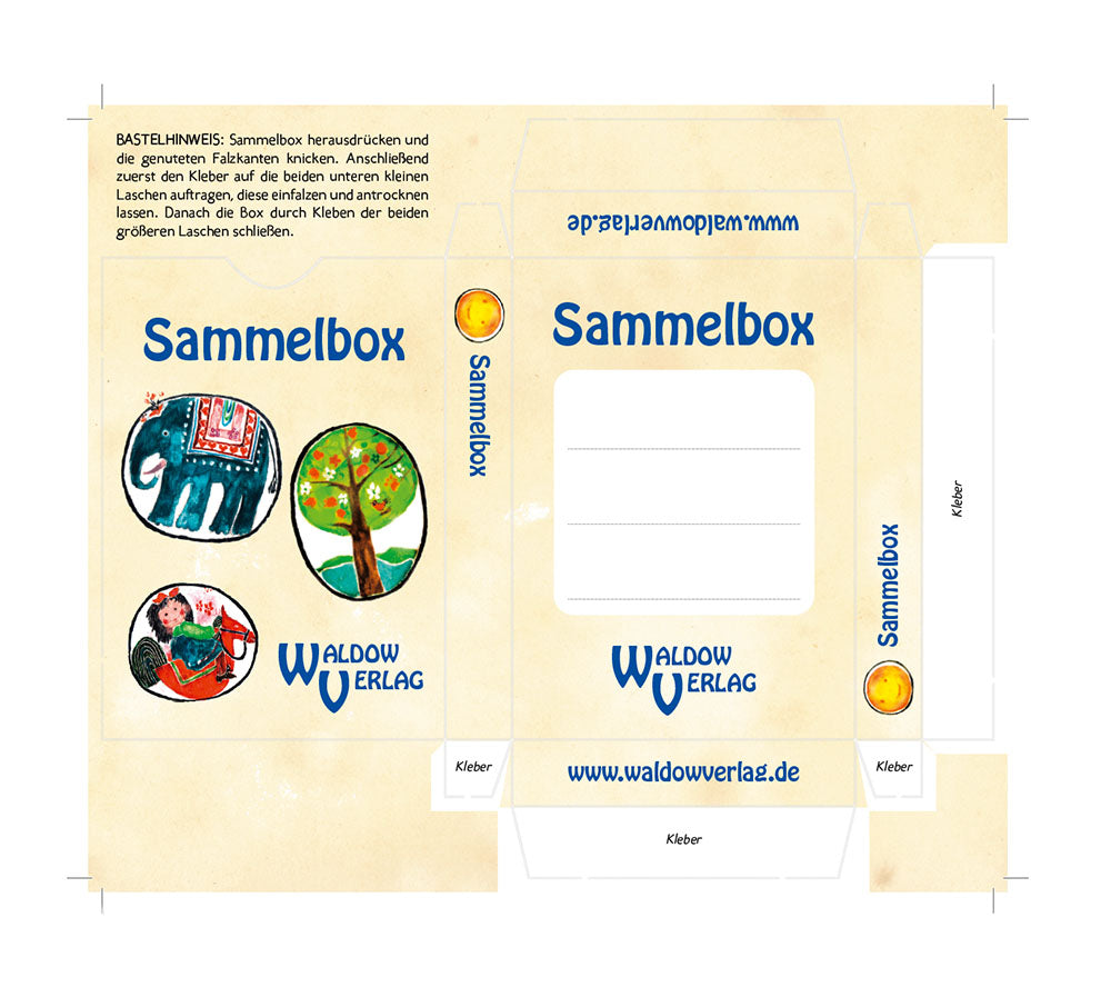 Sammelbox für Bestimmungskarten