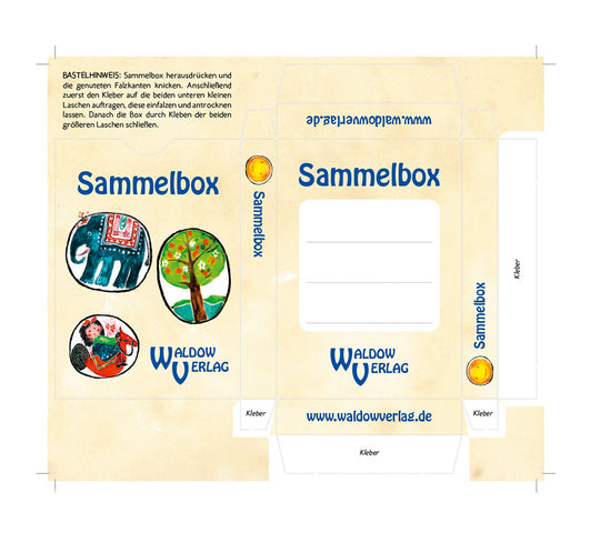 Sammelbox für Bestimmungskarten